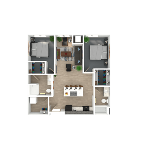 The Eddy Apartments, in Eau Claire WI. Managed by Wisconsin Management Company